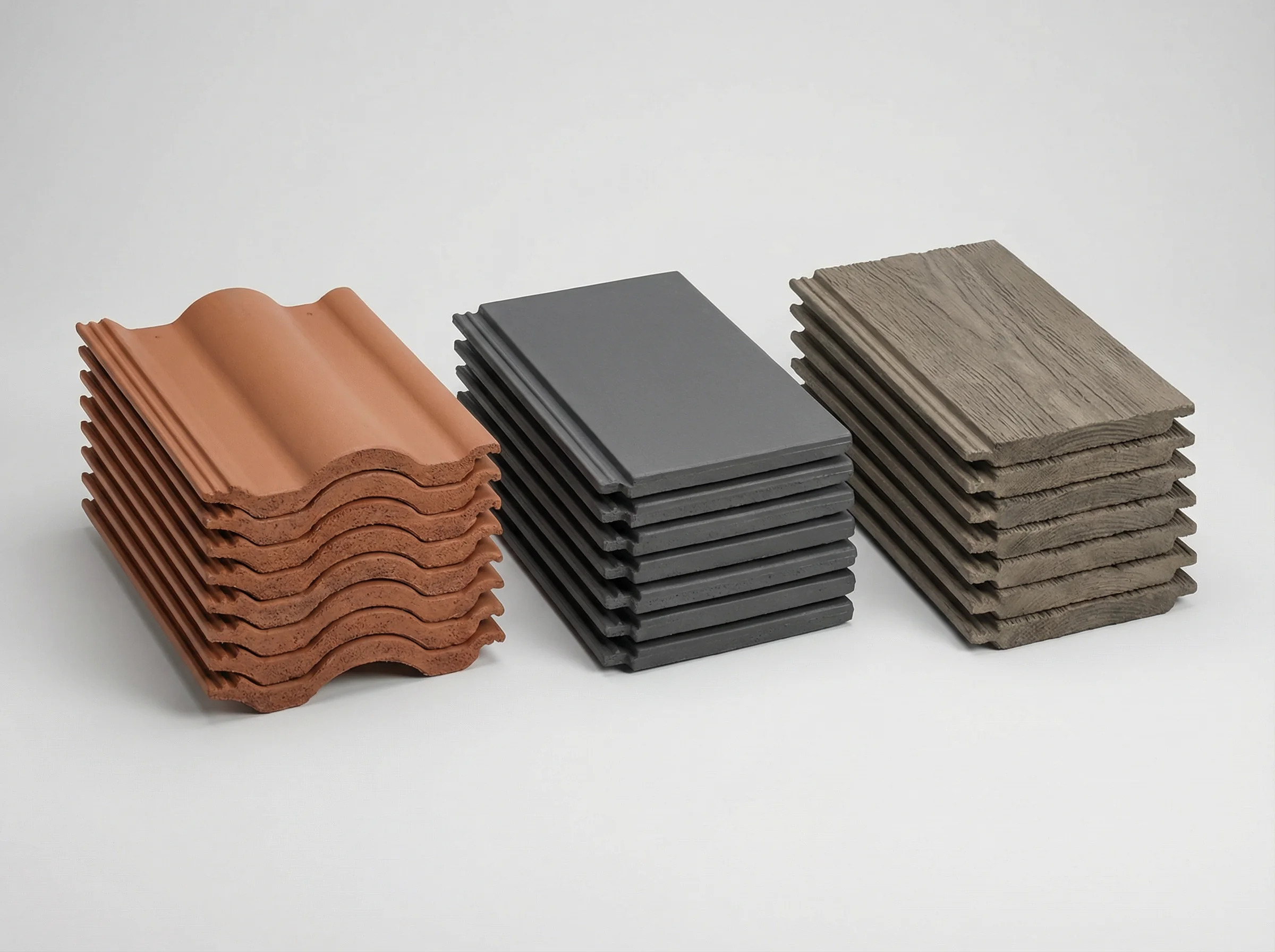 Concrete tile variety