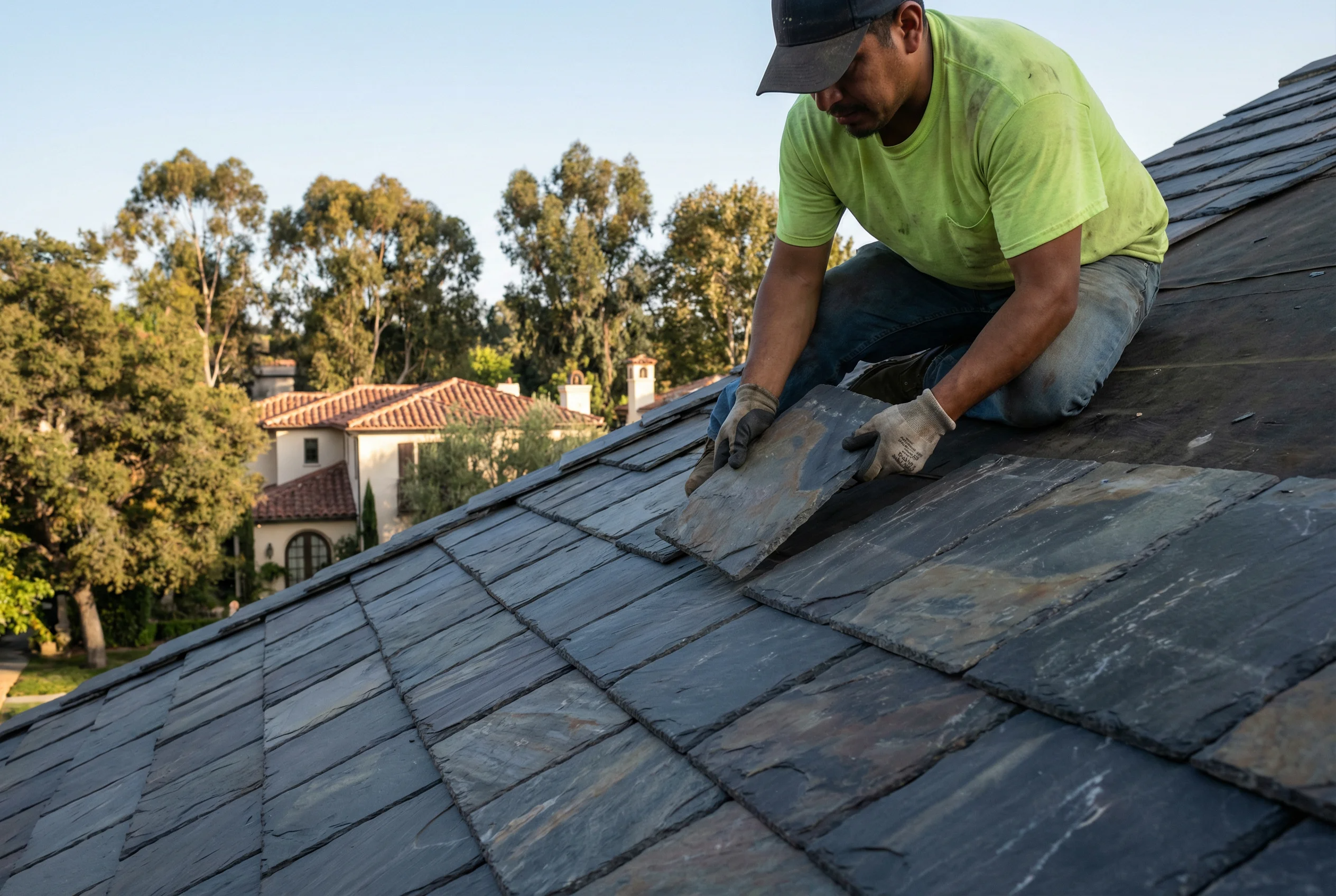 Step 3: Slate Installation